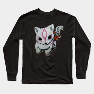 okami pup Long Sleeve T-Shirt